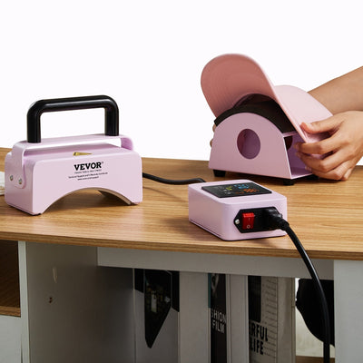 Hat Press Machine Mini Hat Heat Press For Caps 5.9X3.15 Inch