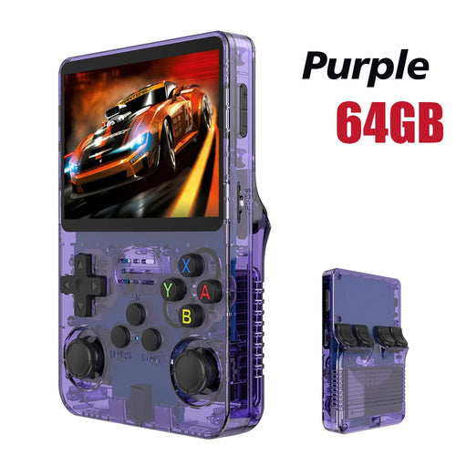 R36S Retro Handheld Video Game Console Linux System 3.5 Inch IPS