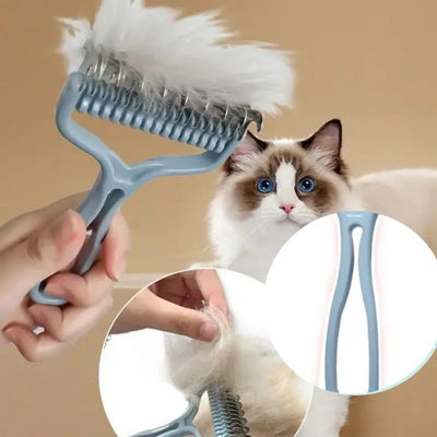 Cat brush Cat Fur Knot Cutter Pets Hair Removal Comb Dog Grooming