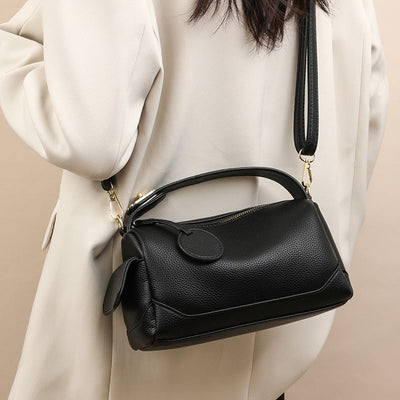 Soft Leather Large Capacity Crossbody  Bag