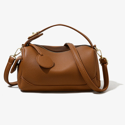 Soft Leather Large Capacity Crossbody  Bag