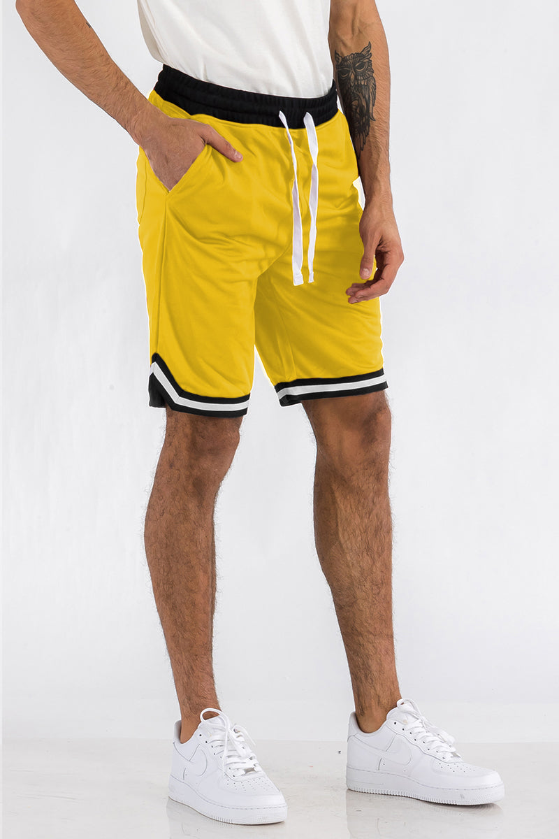 Mens Striped Basketball Active Jordan Shorts SP333