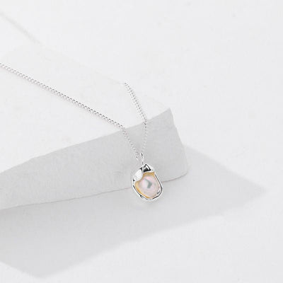 Pearl Necklace Female Niche Design Sense 925 Sterling Silver