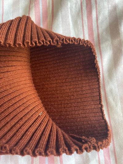 Maternity Long Sleeve V-Neck Knit Stretch Sweater Dress