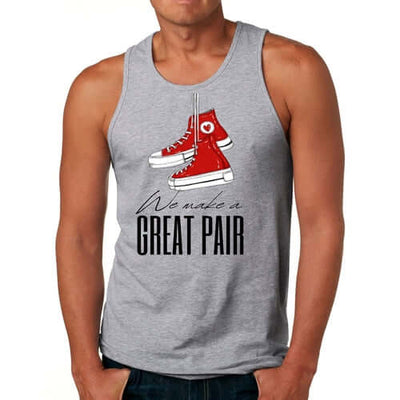 Mens Fitness Tank Top Graphic T-shirt Say it Soul - we Make a Great