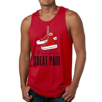 Mens Fitness Tank Top Graphic T-shirt Say it Soul - we Make a Great
