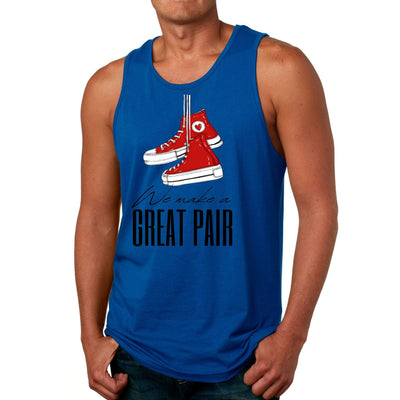 Mens Fitness Tank Top Graphic T-shirt Say it Soul - we Make a Great