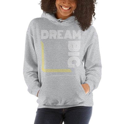 Womens Hoodie - Pullover Hooded Sweatshirt - Graphic/dream Big